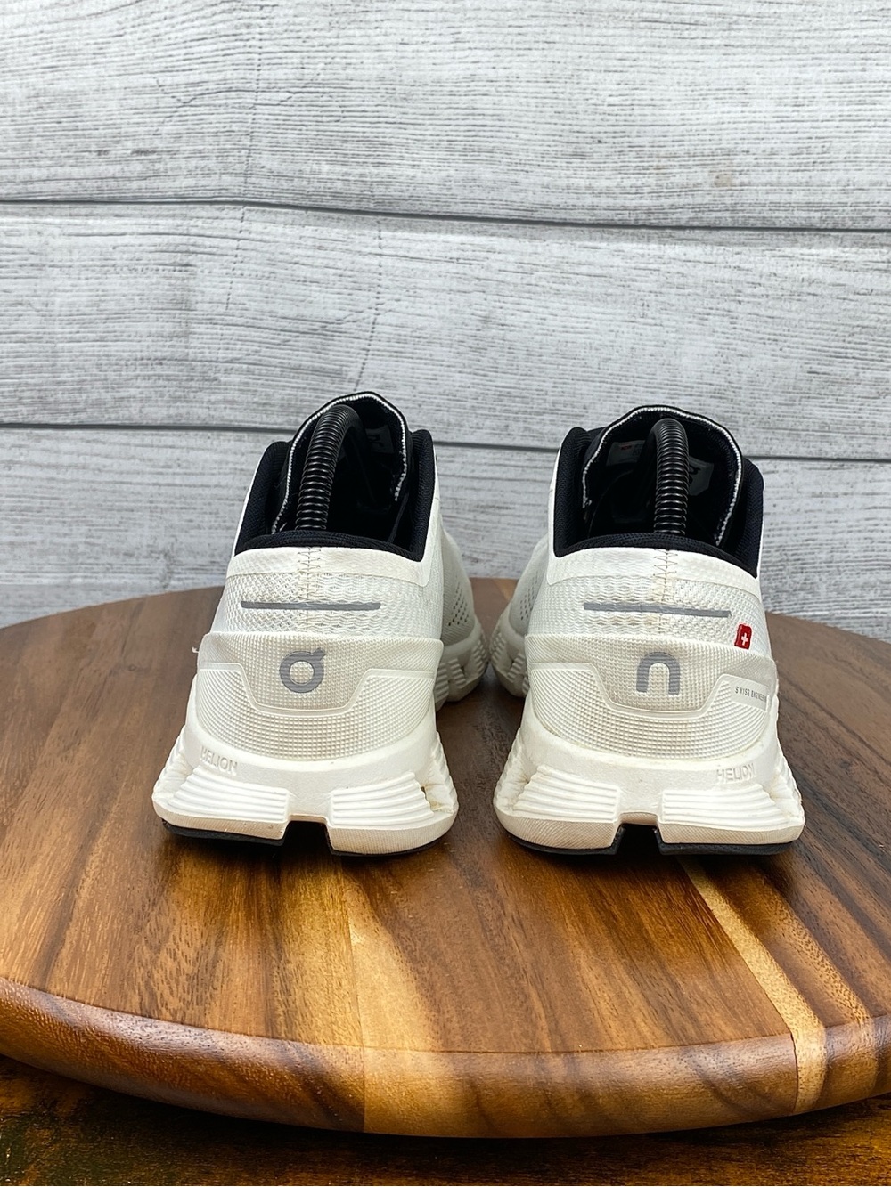 ON Running Cloud X2 White Black Lace Up Athletic Shoes Women’s Sneaker Size 9 - Picture 6 of 12